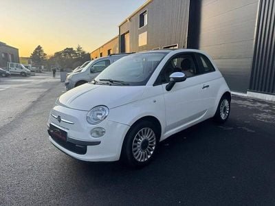 Blanc Occasion 2010 Fiat 500 Lounge Berline | 5 490 € (Prix assez cher)