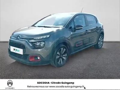 Gris Occasion 2021 Citroën C3 PureTech Citadine | 9 990 € (Prix juste)