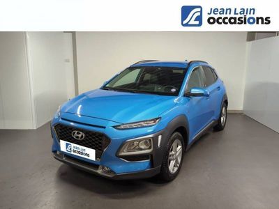 occasion Hyundai Kona KONA 2019 - Bleu Métallisée -1.6 GDi Hybrid Edition #1