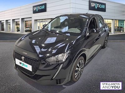 Noir Occasion 2022 Peugeot e-208 Active Citadine | 15 290 € (Prix juste)