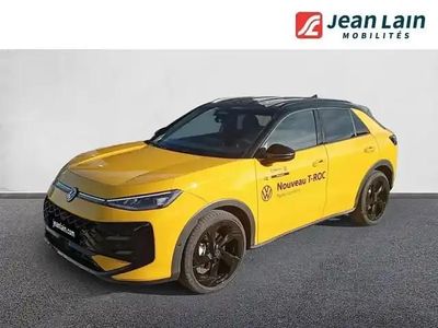 Jaune canary toit noir uni Occasion 2025 VW T-Roc SUV | 41 990 €