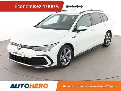 Blanc Occasion 2022 VW Golf VIII R-line Break | 26 590 € (Super prix)