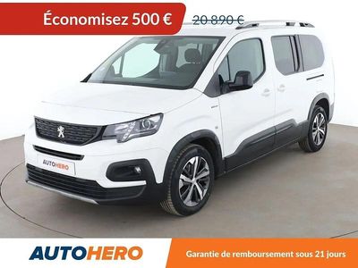 Blanc Occasion 2020 Peugeot Rifter GT-line Monospace | 20 390 € (Prix juste)