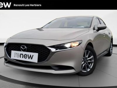 Beige Occasion 2024 Mazda 3 Prime-Line Berline | 21 990 € (Prix juste)