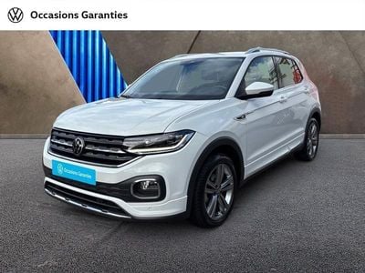 Blanc pur Occasion 2021 VW T-Cross R-line SUV | 18 690 € (Prix juste)