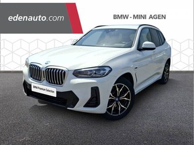 Blanc Occasion 2022 BMW X3 M Sport SUV | 46 690 € (Bon prix)