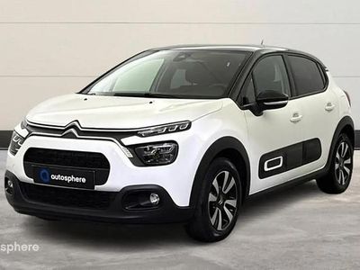 Blanc Occasion 2023 Citroën C3 PureTech Berline | 12 499 € (Prix juste)