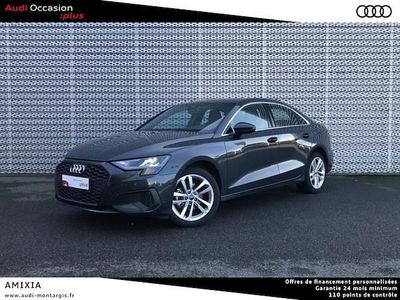 Gris manhattan métallisé Occasion 2024 Audi A3 Design Berline | 29 890 € (Prix assez cher)
