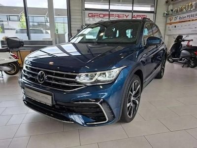 Bleu Occasion 2022 VW Tiguan R-line SUV | 36 900 € (Prix juste)