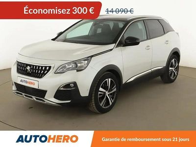 Blanc Occasion 2018 Peugeot 3008 Allure SUV | 13 790 € (Prix juste)