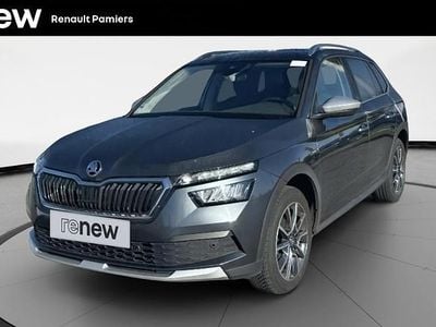 Gris Occasion 2021 Skoda Kamiq ScoutLine SUV | 18 460 € (Prix juste)