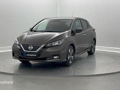 Brun Occasion 2021 Nissan Leaf Tekna Citadine | 15 299 € (Prix juste)