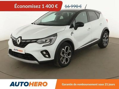 Blanc Occasion 2020 Renault Captur Intens SUV | 15 590 € (Prix juste)