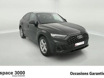 Noir mythe métallisé Occasion 2022 Audi Q5 Sportback S-Line SUV | 50 990 € (Prix juste)