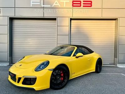 Occasion Porsche 911 Carrera GTS 450 ch (330 kW) 2017 Jaune Cabriolet
