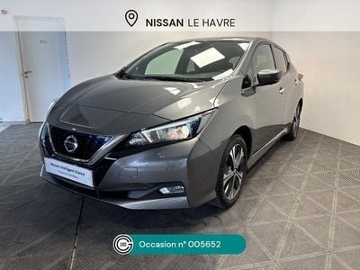 Gris Occasion 2021 Nissan Leaf N-Connecta Citadine | 17 900 € (Prix assez cher)