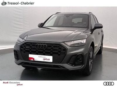 Gris daytona nacré Occasion 2024 Audi Q5 S-Line SUV | 51 399 € (Bon prix)
