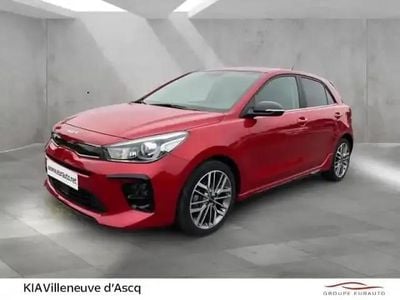 Rouge grenadine métallisé Occasion 2023 Kia Rio GT-Line Berline | 16 490 € (Prix juste)