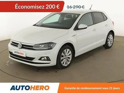 Blanc Occasion 2018 VW Polo Citadine | 16 090 € (Prix juste)