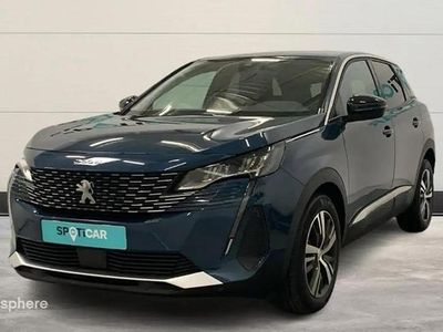 Bleu Occasion 2022 Peugeot 3008 Allure SUV | 18 499 € (Bon prix)