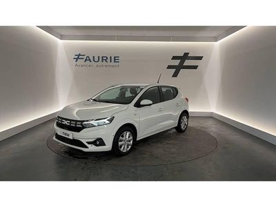 Blanc Occasion 2023 Dacia Sandero Expression Citadine | 14 390 € (Prix juste)