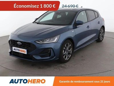 Bleu Occasion 2023 Ford Focus ST-Line X Berline | 22 890 € (Prix juste)