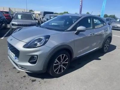 Gris solar métallisée Occasion 2022 Ford Puma Titanium SUV | 21 299 € (Prix assez cher)