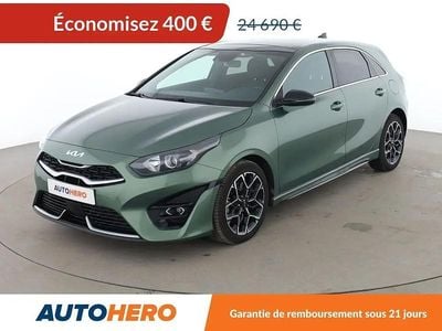 Vert Occasion 2023 Kia Ceed GT GT-Line Berline | 24 290 € (Prix juste)