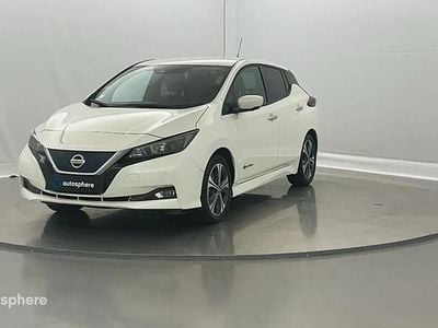 Blanc Occasion 2020 Nissan Leaf N-Connecta Citadine | 11 299 € (Prix juste)