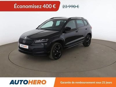 Occasion Skoda Karoq SportLine 150 ch (110 kW) 2020 Noir SUV