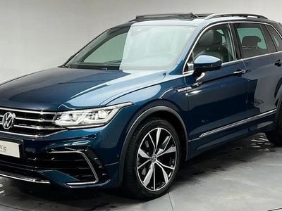 Bleu Occasion 2021 VW Tiguan R-line SUV | 29 990 € (Prix juste)