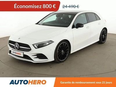 Blanc Occasion 2019 Mercedes A200 AMG line Berline | 23 690 € (Prix juste)