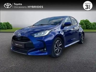 Bleu kyanite (m) Occasion 2023 Toyota Yaris Hybrid Design Berline | 19 490 € (Prix juste)