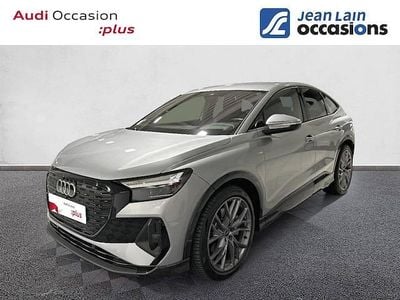 Argent fleuret métallisé Occasion 2024 Audi Q4 Sportback e-tron Business SUV | 45 890 € (Super prix)