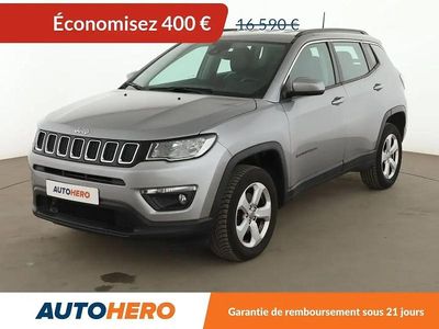 Gris Occasion 2017 Jeep Compass Longitude SUV | 16 190 € (Prix juste)