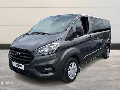Gris Occasion 2021 Ford Transit Custom Business Edition Break | 26 499 € (Prix assez cher)