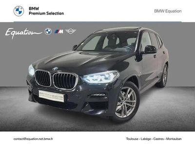 Noir Occasion 2020 BMW X3 M Sport SUV | 34 900 € (Prix assez cher)