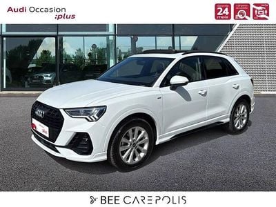 Blanc glacier métallisé Occasion 2024 Audi Q3 S-Line SUV | 43 890 € (Prix cher)