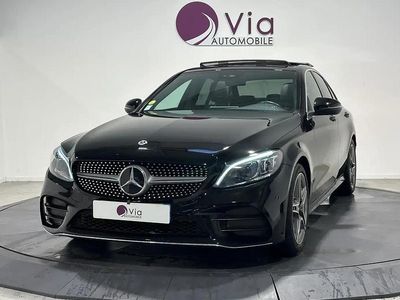 Occasion Mercedes C200 AMG line 160 ch (117 kW) 2021 Noir Berline