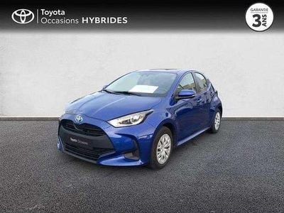 Bleu kyanite (m) Occasion 2022 Toyota Yaris Hybrid Berline | 18 480 € (Prix juste)