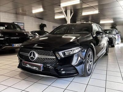 Noir Occasion 2021 Mercedes A180 AMG line Berline | 29 900 € (Prix assez cher)
