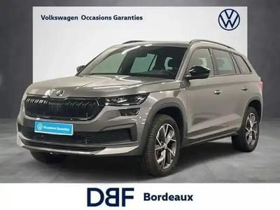 Gris Occasion 2023 Skoda Kodiaq SportLine SUV | 38 999 € (Prix cher)