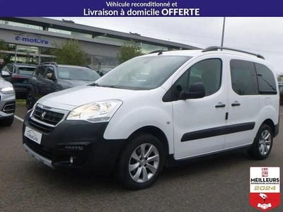 Blanc Occasion 2018 Peugeot Partner Outdoor Monospace | 15 900 € (Prix cher)