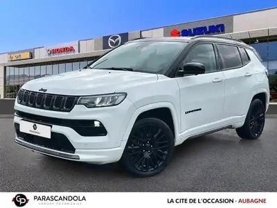 Alpine white+toit noir Occasion 2023 Jeep Compass SUV | 26 990 € (Bon prix)