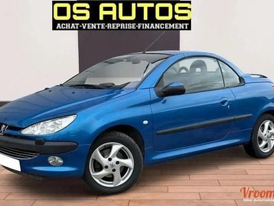 Bleu Occasion 2002 Peugeot 206 CC Quiksilver Cabriolet | 4 990 € (Prix juste)