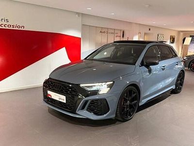 Occasion Audi RS3 Sportback Design 400 ch (294 kW) 2022 Gris kemora métallisé Citadine