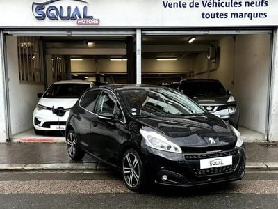Noir Occasion 2019 Peugeot 208 GT-line Citadine | 11 900 € (Prix juste)