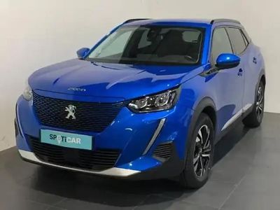 Bleu vertigo (s) Occasion 2021 Peugeot e-2008 Allure SUV | 16 990 €