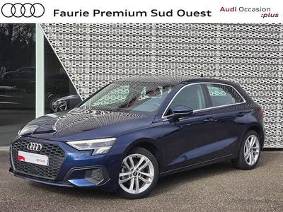 Bleu navarre métallisé Occasion 2023 Audi A3 Business | 24 490 € (Prix juste)