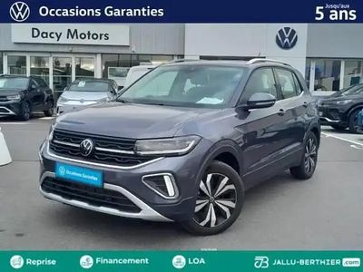Gris cendré métallisée Occasion 2025 VW T-Cross Style SUV | 27 489 € (Prix assez cher)